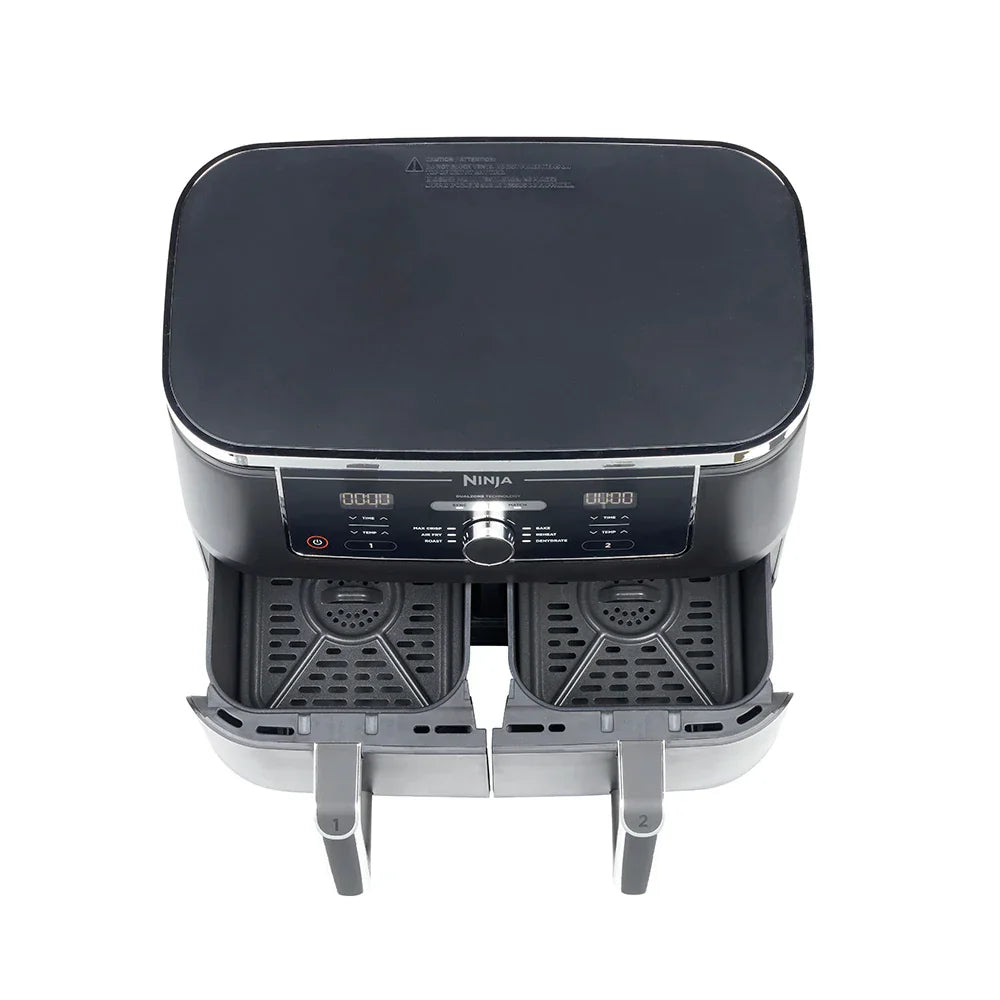 2026 2025 Friteuse à air double zone 9,5 L Ninja Foodi Max grande capacité avec deux tiroirs indépendants