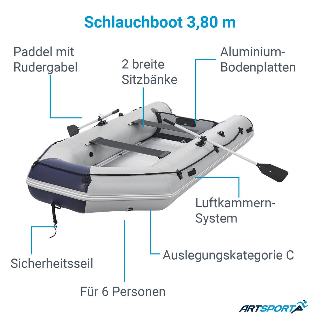 2026 Schlauchboot 3,80 m