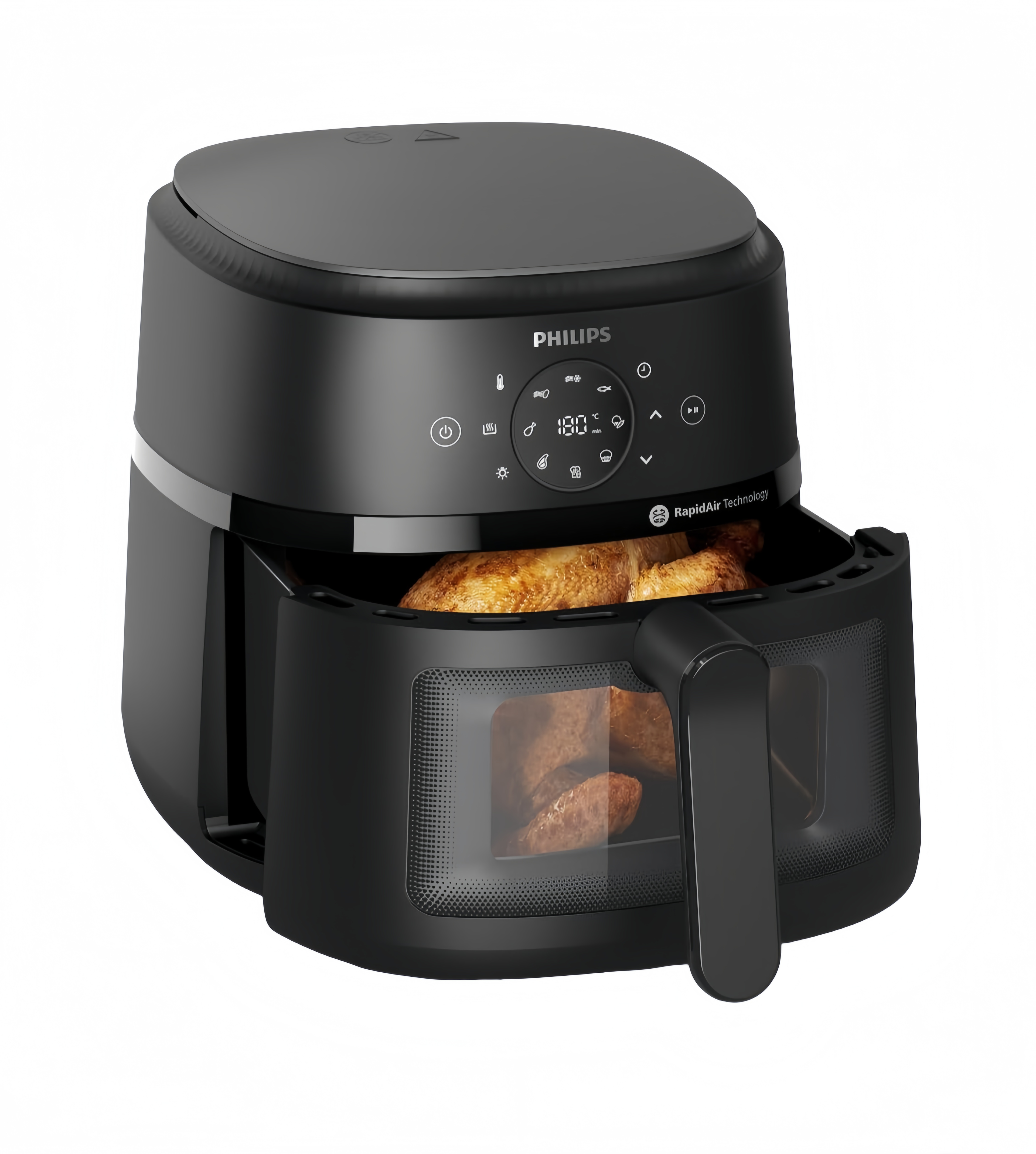 2026 2025 Friteuse à air Philips série 3000 7,2 L, fenêtre de cuisson, friteuse 16 en 1
