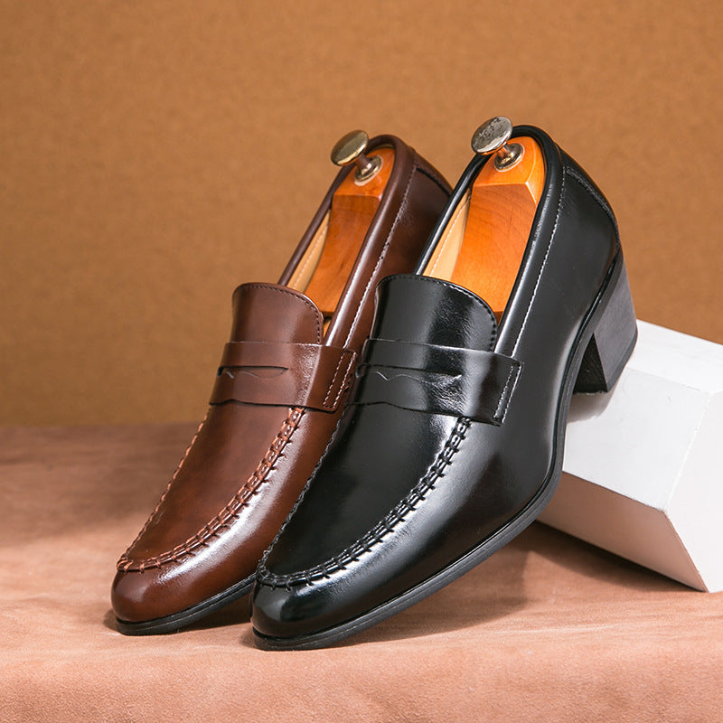 Men's Premium Cowhide Leather Dress Shoes Smart Casual Style Wear - LAKD London