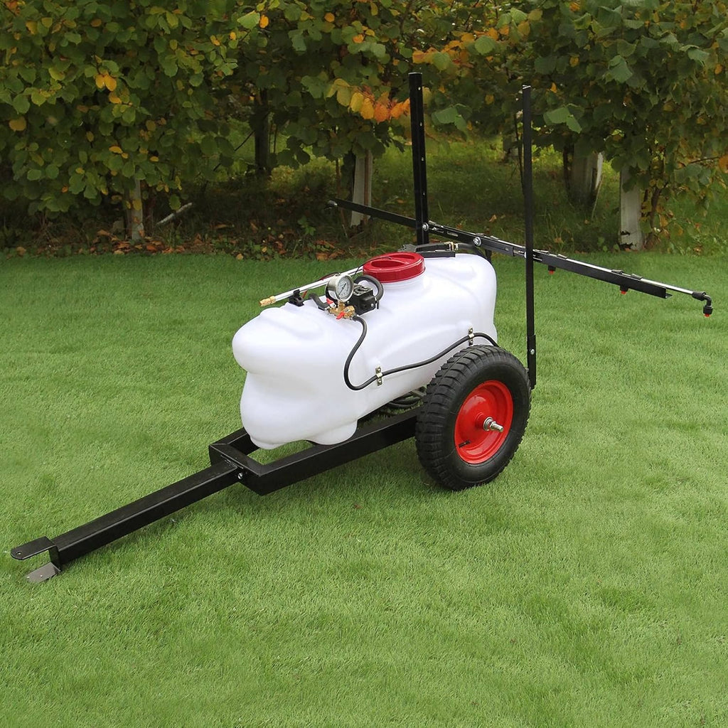 2026 Pulvéristeur pour Quad VTT 60L avec Remorque Maxblast 12V Buses de Flèche Pulvérisation et Accessoires Fertilisants Pesticides Agriculture