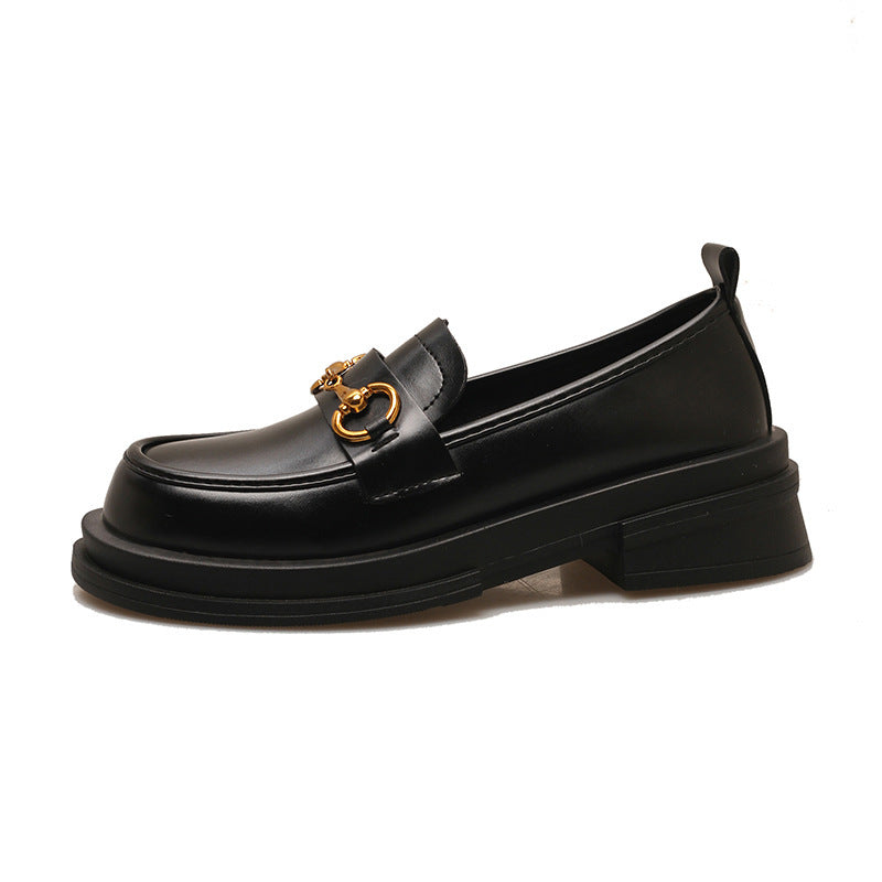 Mocassins one pedal metal boucle doux fin pour femme