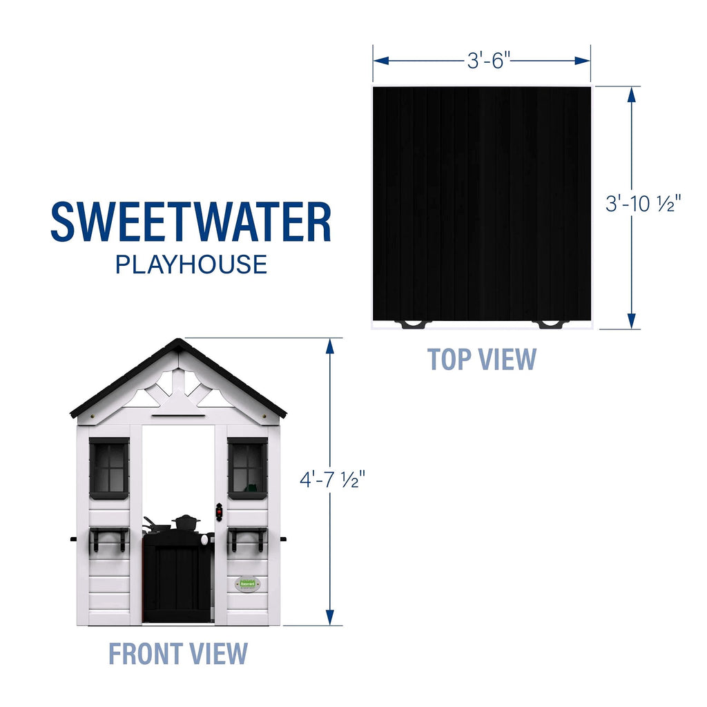 2026 Maison de Jeu Sweetwater Backyard Discovery – Blanc
