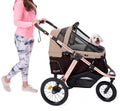 2026 Buggy de jogging sportif pour animaux avec roues en caoutchouc confort