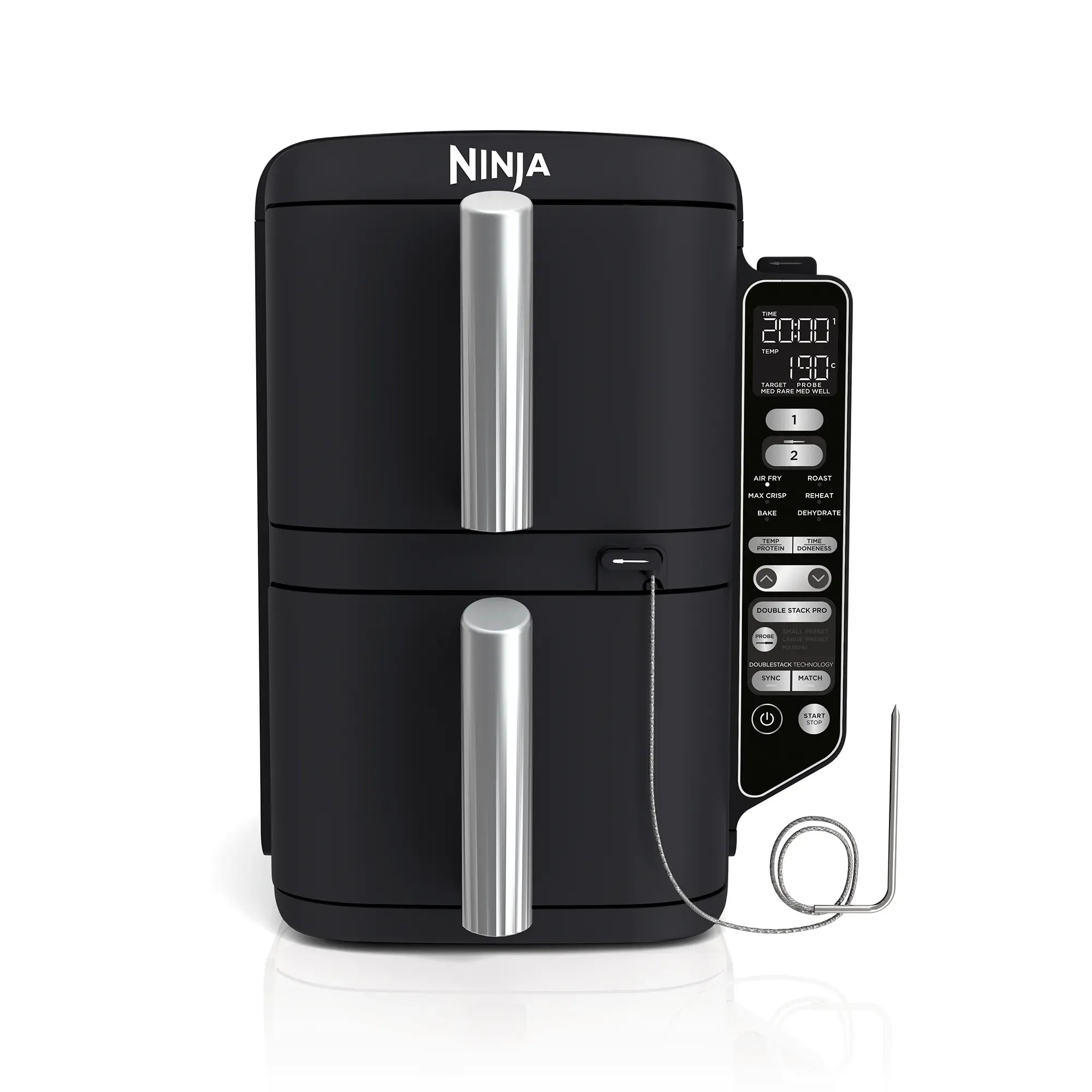 2026 Ninja DoubleStack XXXL Smart 9,5 l Heißluftfritteuse mit 2 Schubladen