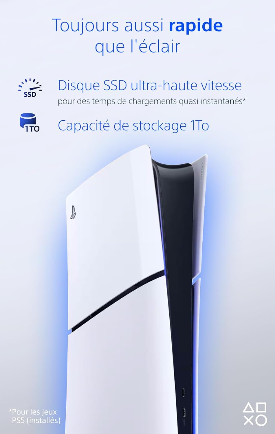 2026 2025 Sony PlayStation 5 Édition Numérique – SSD Ultra-Rapide, 4K/8K, DualSense Haptique – Édition Limitée