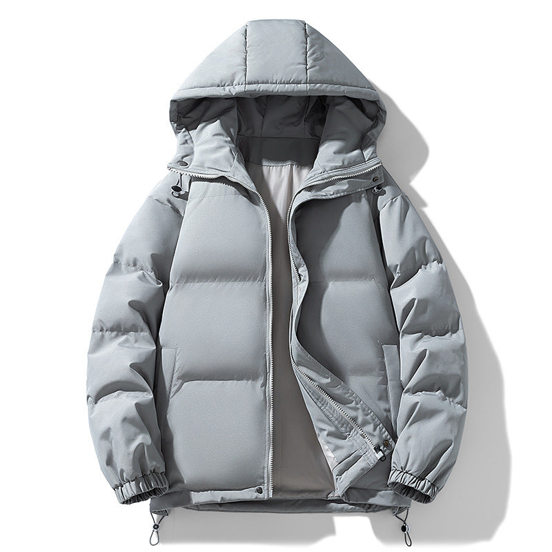 Veste à capuche en coton rembourré chaud hiver confort pour homme