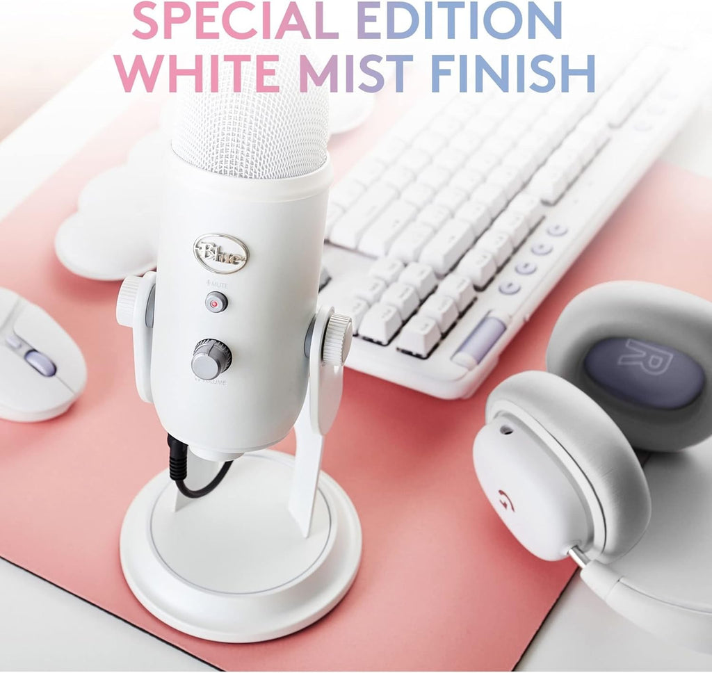 2026 2025 Logitech for Creators Microphone USB Blue Yeti (Noir)