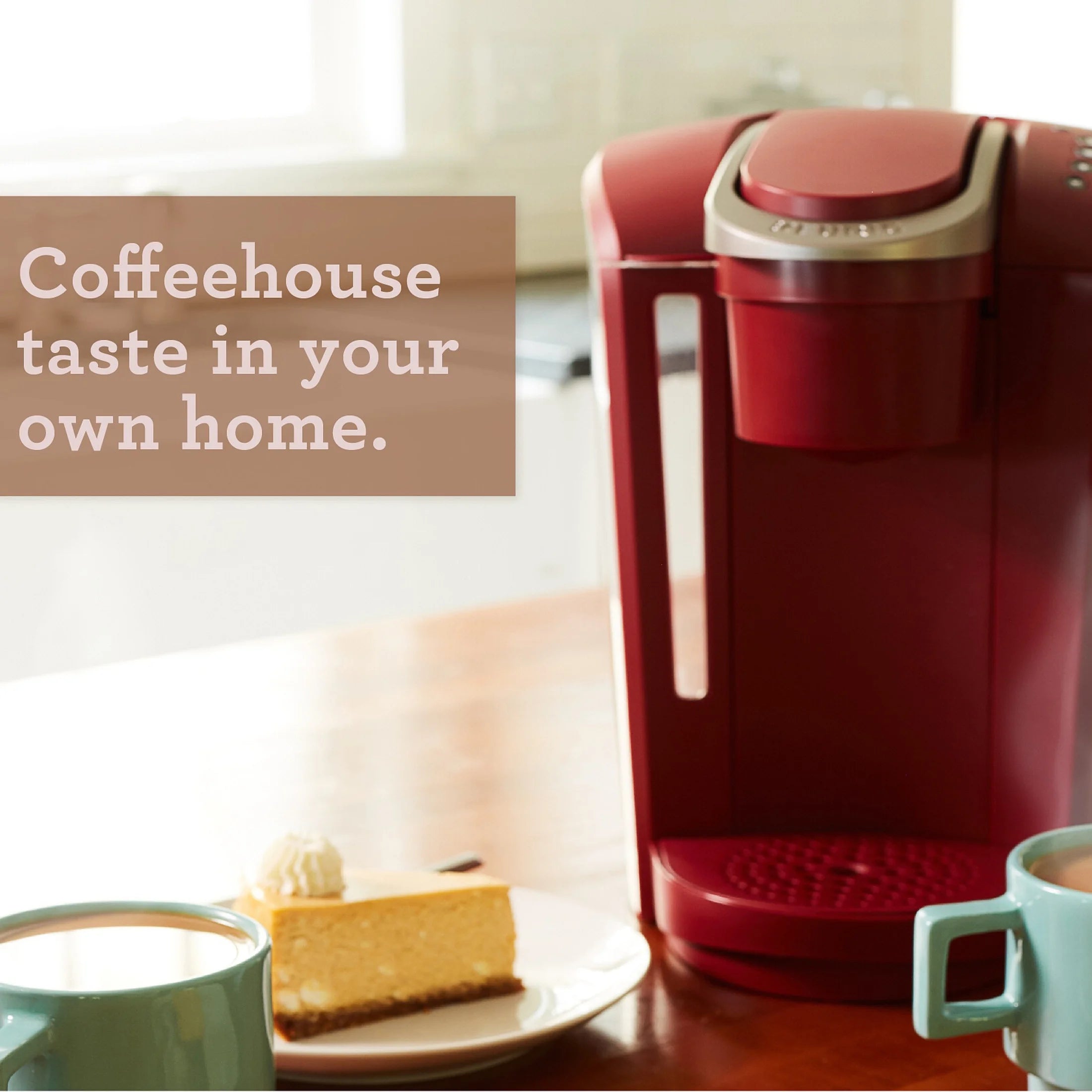 2026 2025 Keurig K-Select Machine à Café à Dosettes K-Cup à Service Unique – Édition Vintage Rouge, Grand Réservoir et Fonction Strong Brew pour un Café Plus Intense