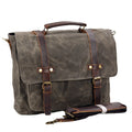 2026 Men's Business Travel Crossbody Bag Canvas Document Shoulder Carry