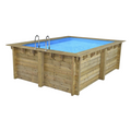 2026 Habitat et Jardin Piscine Bois Rectangle Caimans - 4.10 x 3.00 x 1.24 m