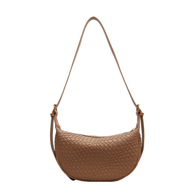 Women's Dumpling Style Casual Crossbody Shoulder Bag Soft - LAKD London