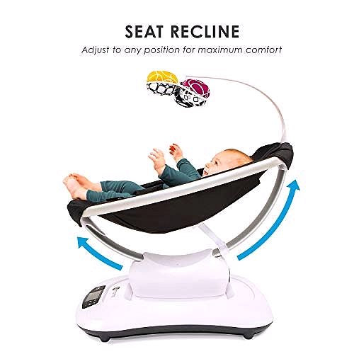 2026 Transat bébé 4moms mamaRoo 4 Multi-Motion™ – Balancelle bébé Bluetooth avec 5 mouvements uniques