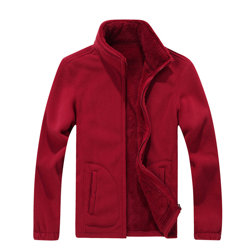 Gilet chaud doublé polaire et fourrure, style habillé pour homme