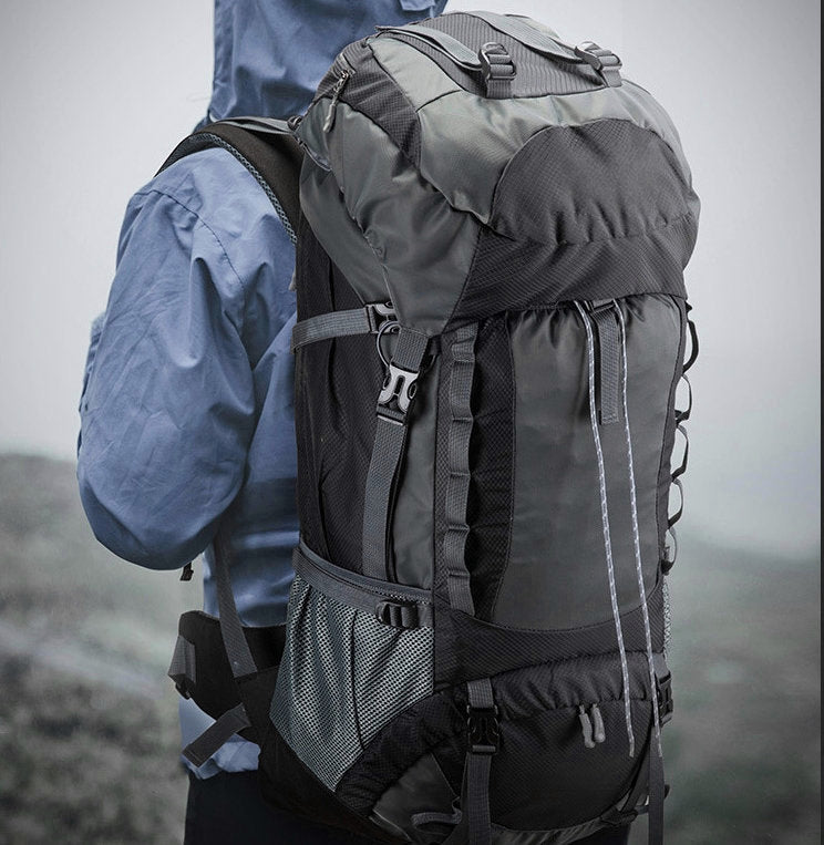 2026 Outdoor-Rucksack 70L – Grau