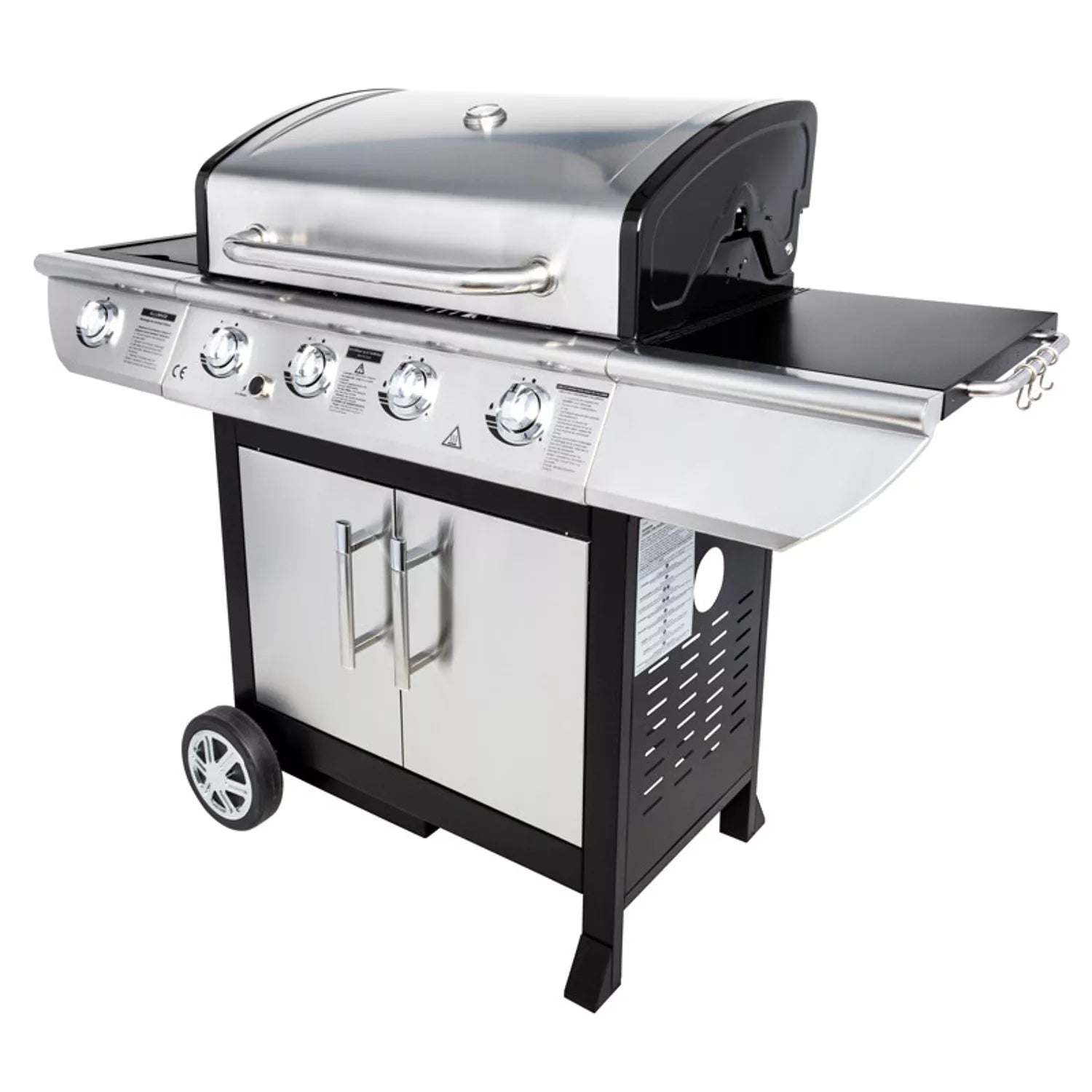 2026 Barbecue au gaz BRISBANE - 4 brûleurs 14kW + réchaud Somagic