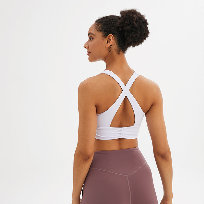 Women's Beauty Back Sports Bra Hollow Design Supportive Comfort Everyday - LAKD London