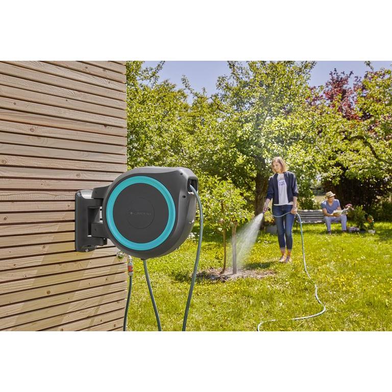 2026 2025 GARDENA (30 m) Wandmontierte Schlauchbox RollUp L