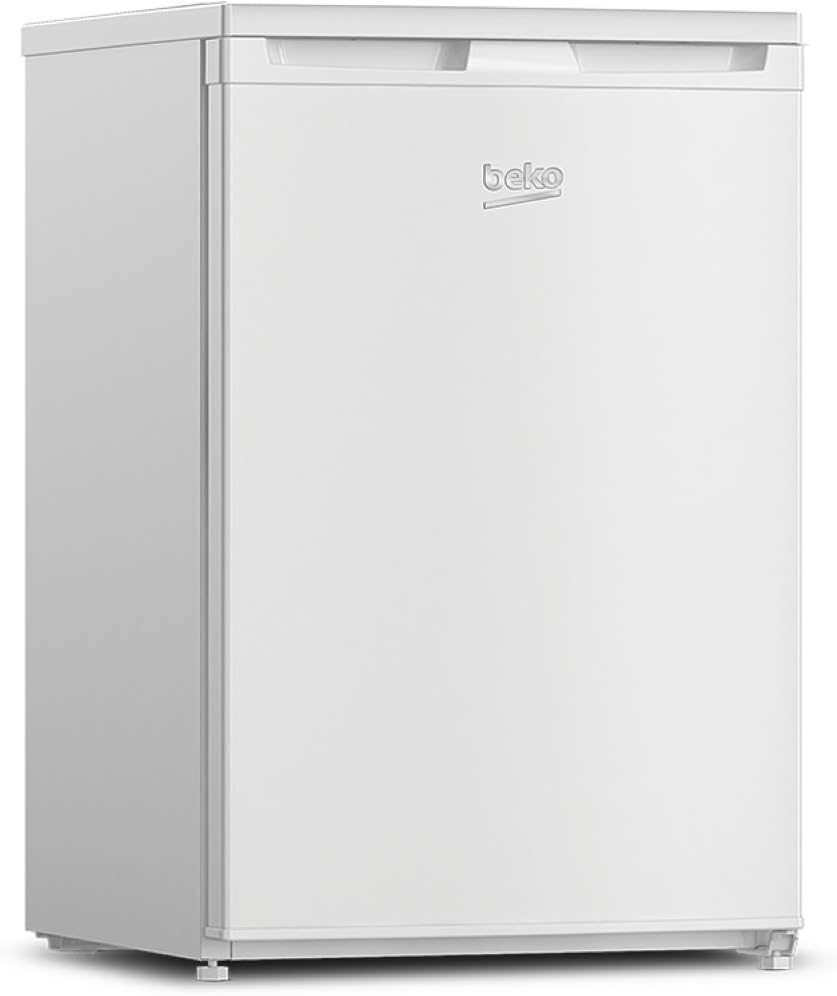 2026 Beko TSE1284N Réfrigérateur table top - Volume total 114L : 101L (Réfrigération) + 13L (Congélation), Compartiment congélation 4 étoiles, MinFrost, Charnière de porte réversible, blanc