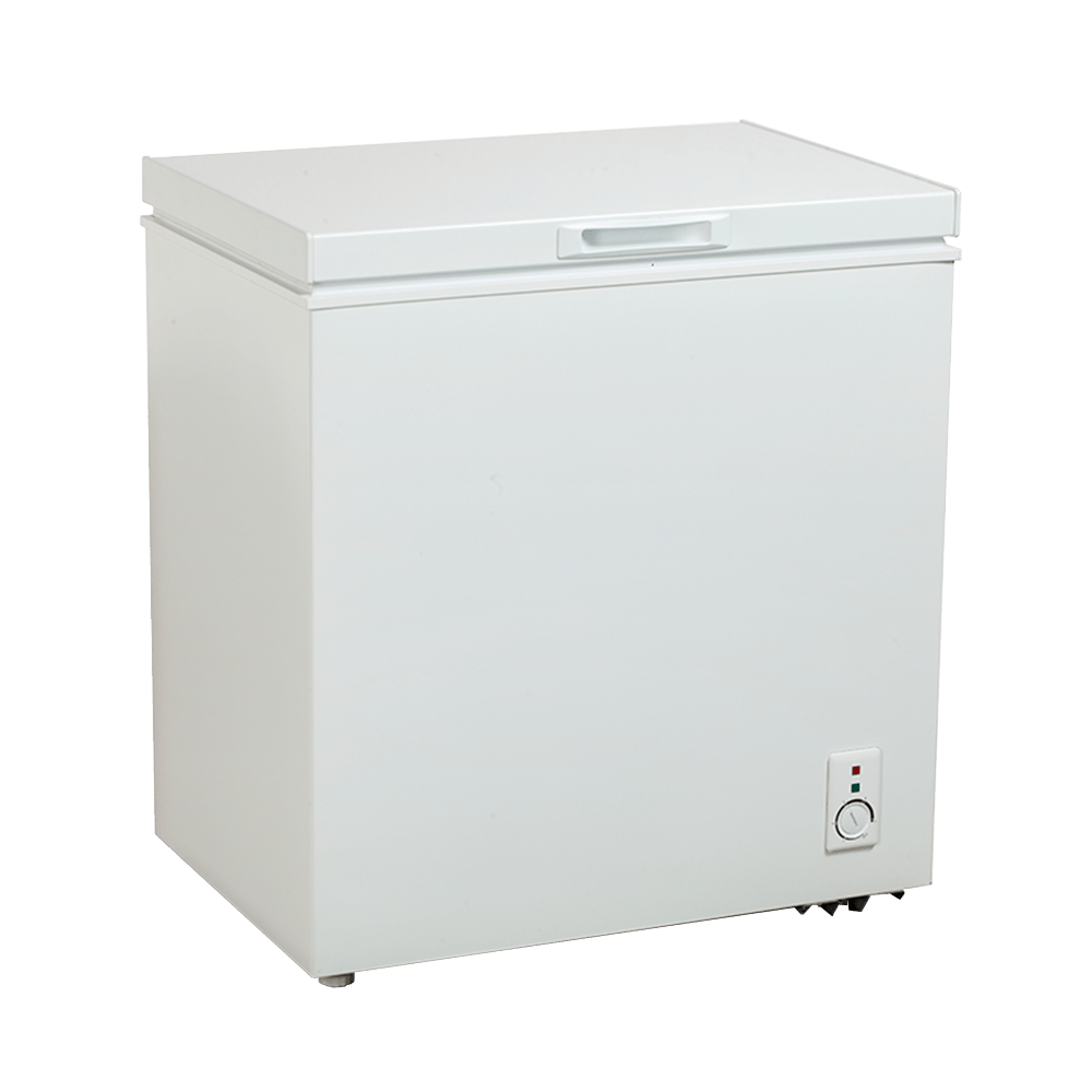 2026 Congélateur coffre CHiQ 142L, 63,5 x 55,6 x 83,5cm, Congélateur Inverter, Affichage de la température extérieure, Mode de congélation rapide -32℃, Grille métallique,Faible bruit
