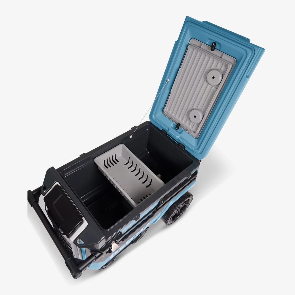 2026 2025 Glacière Trailmate® Journey 70 Qt – Grand Modèle Tout-Terrain avec Roues Lisses, Poignée Télescopique et Isolation THERMECOOL™