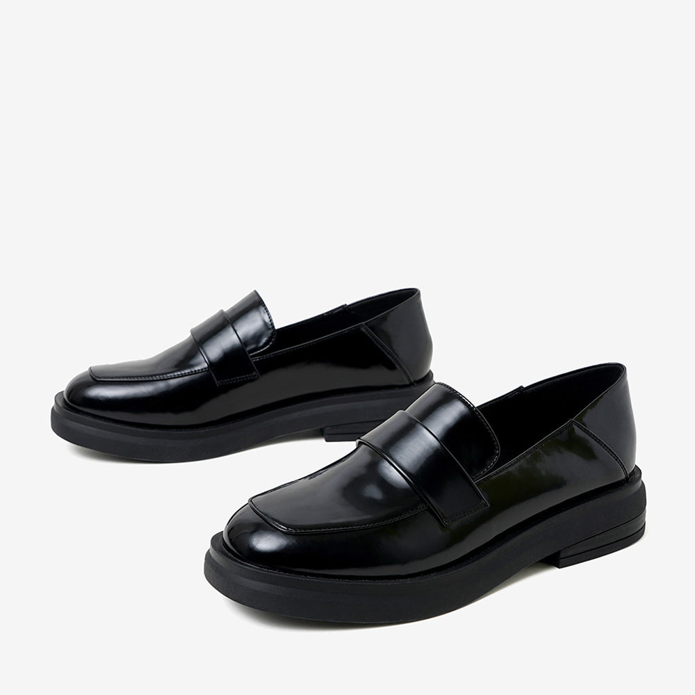 Womens Elegant British leather loafers | Comfortable Cowhide leather Shoes - LAKD London