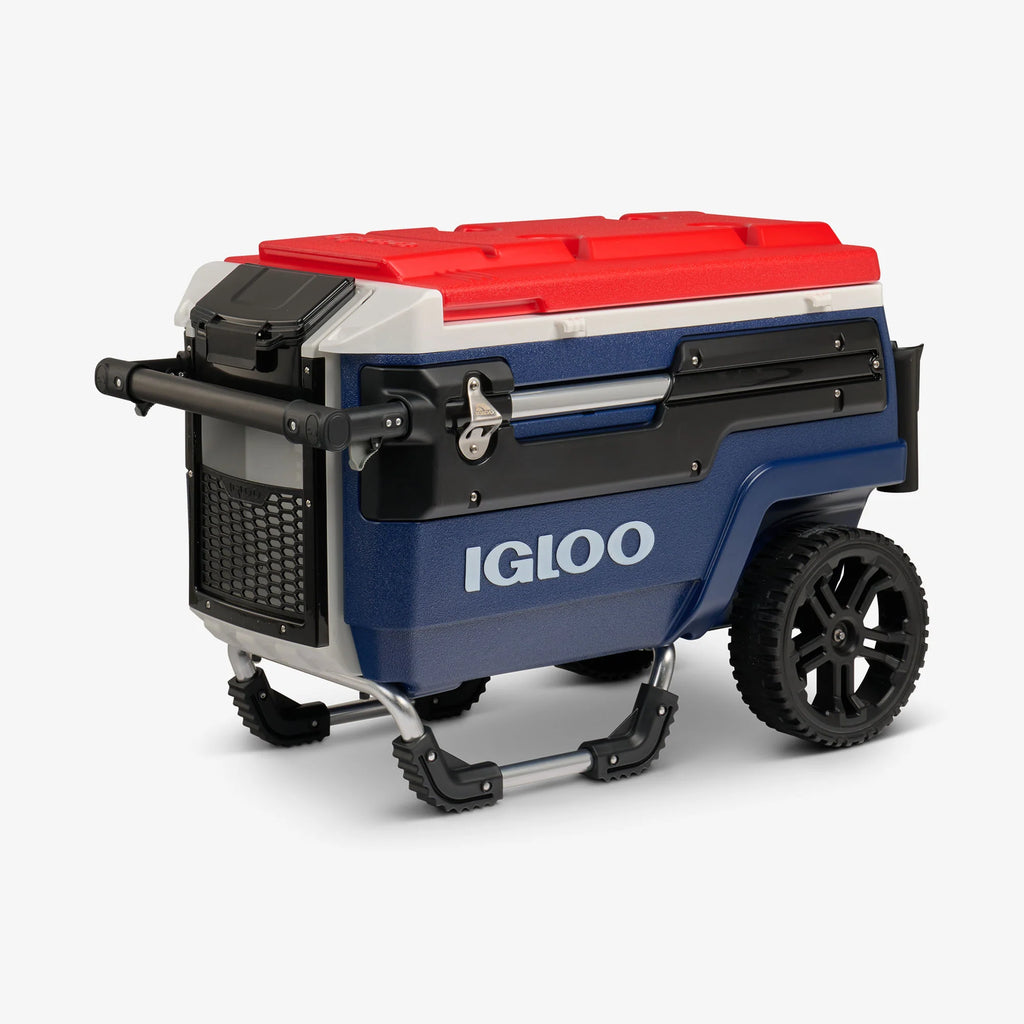 2026 2025 Glacière Trailmate® Journey 70 Qt – Grand Modèle Tout-Terrain avec Roues Lisses, Poignée Télescopique et Isolation THERMECOOL™