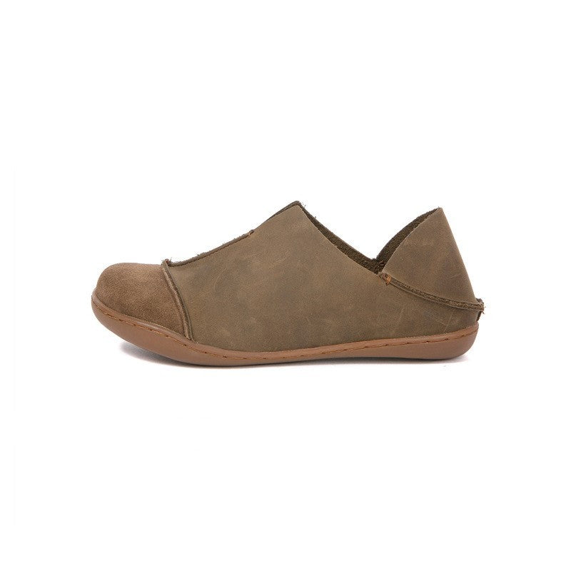 Womens Comfortable Leather retro sneakers | Soft tendon sole Shoes - LAKD London