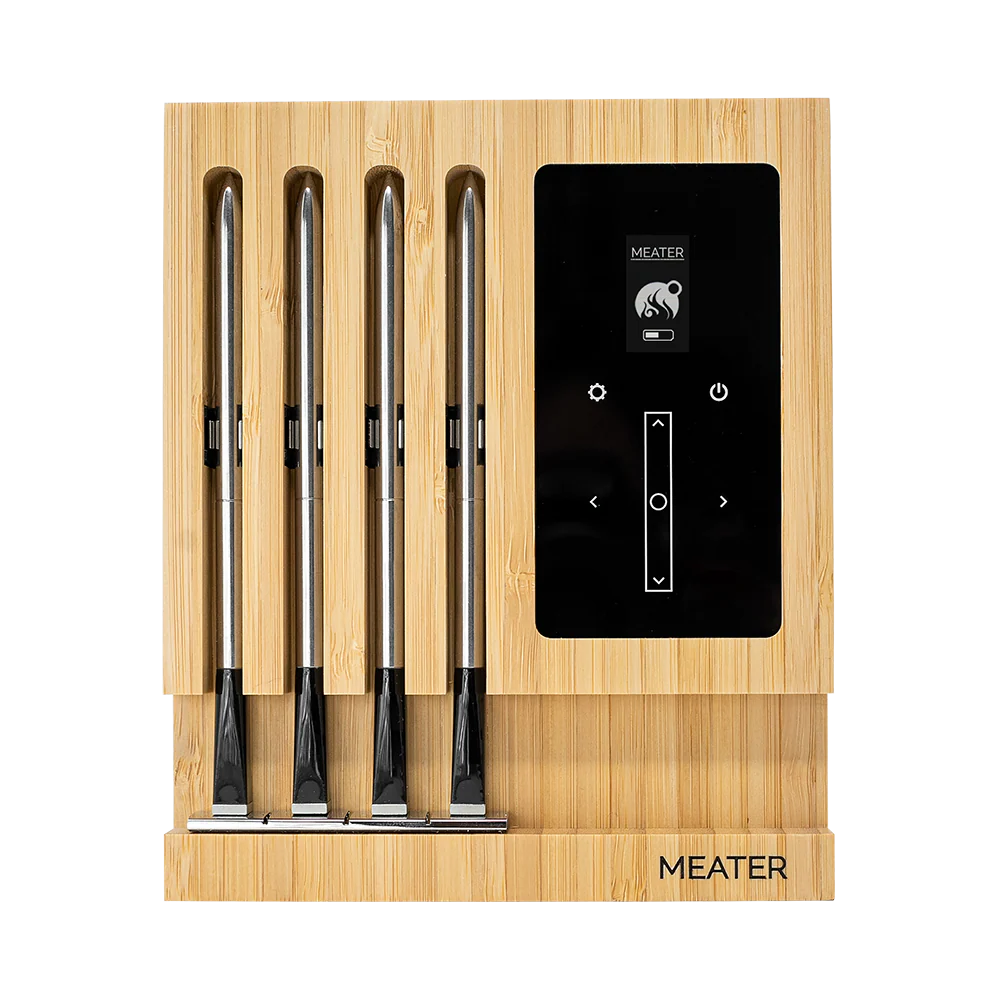 2026 2025 MEATER Block – Thermomètre à Viande Intelligent avec WiFi, Quatre Sondes et Cuisson Multi-Protéines pour un Barbecue Parfait