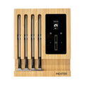 2026 2025 MEATER Block – Thermomètre à Viande Intelligent avec WiFi, Quatre Sondes et Cuisson Multi-Protéines pour un Barbecue Parfait