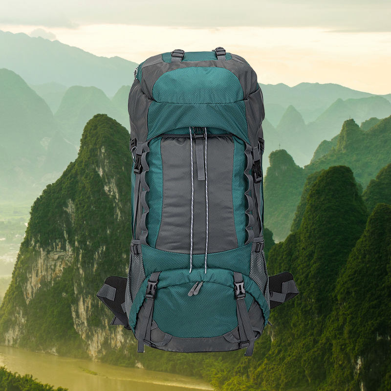 2026 Outdoor-Rucksack 70L – Grün