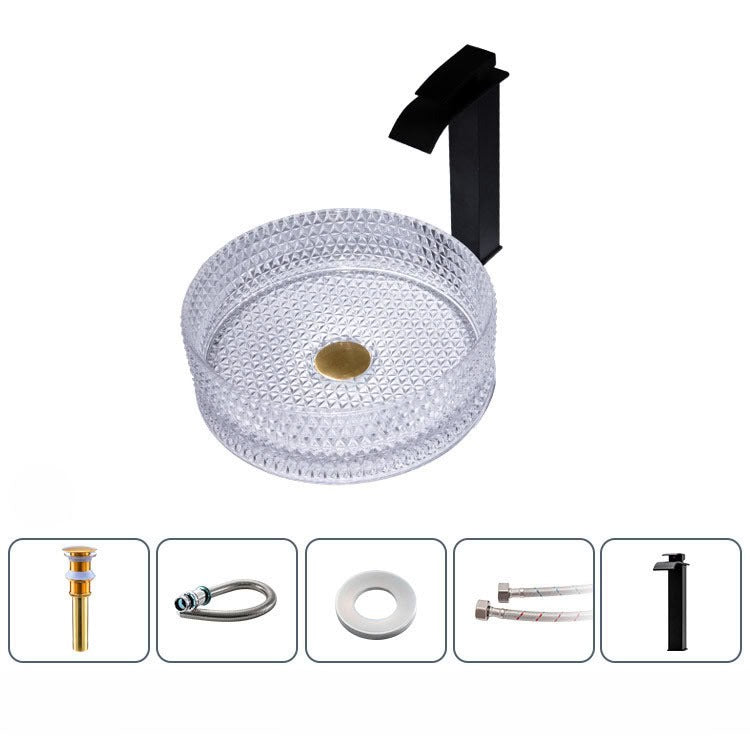 2026 Lavabo en verre CrystalLux