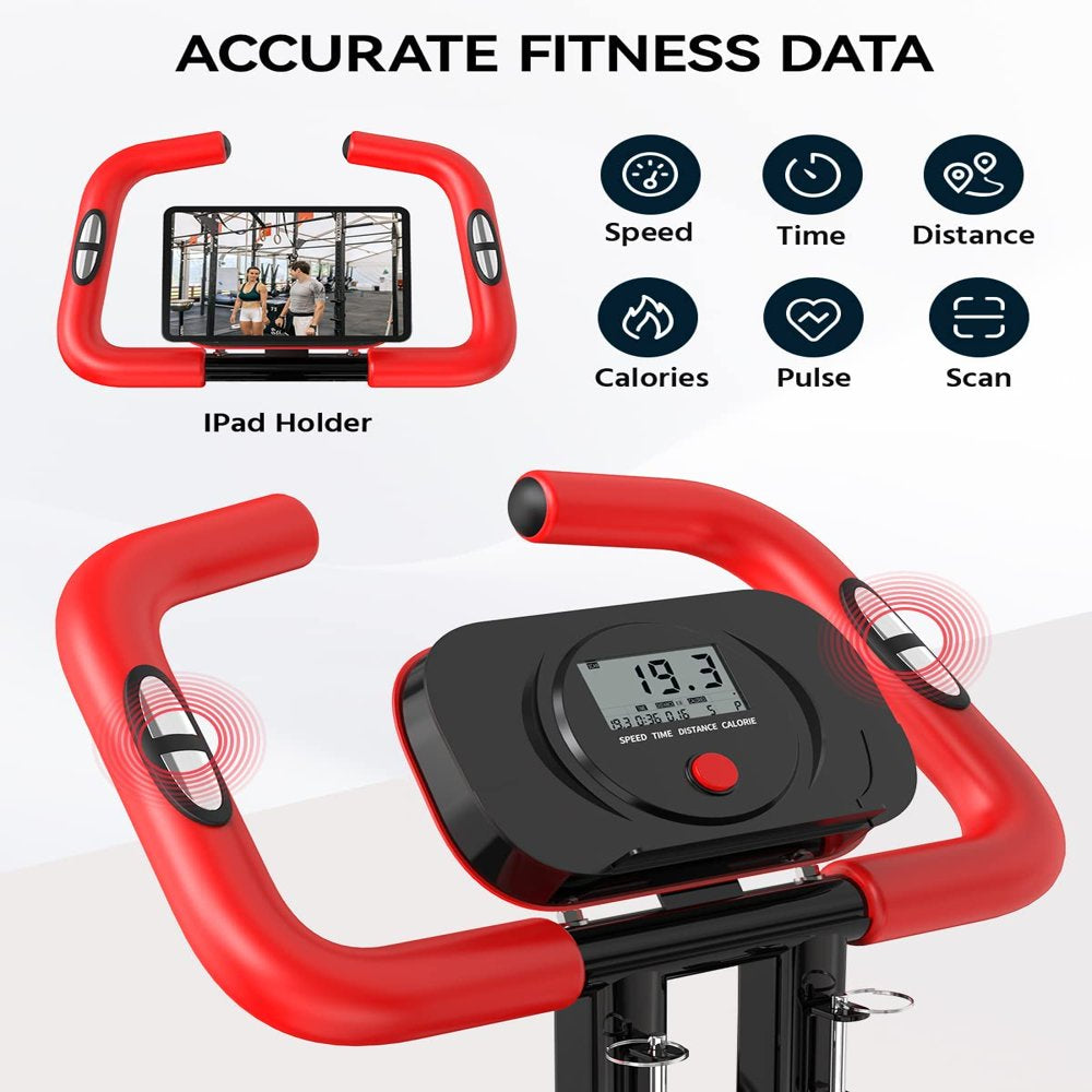 2026 Pooboo 3 In 1 Faltbare Heimtrainer Indoor Cycling Bike Workout 300Lb