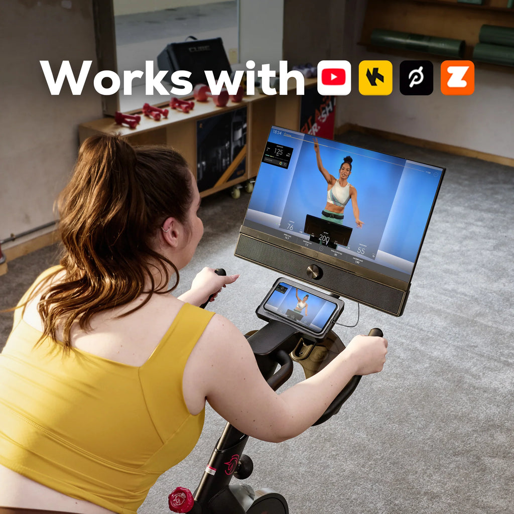 2026 2025 Yesoul G1M Plus Vélo Stationnaire Connecté avec Écran 21,5" Full HD – Vélo Intelligent avec Résistance Magnétique Silencieuse et Son Immersif