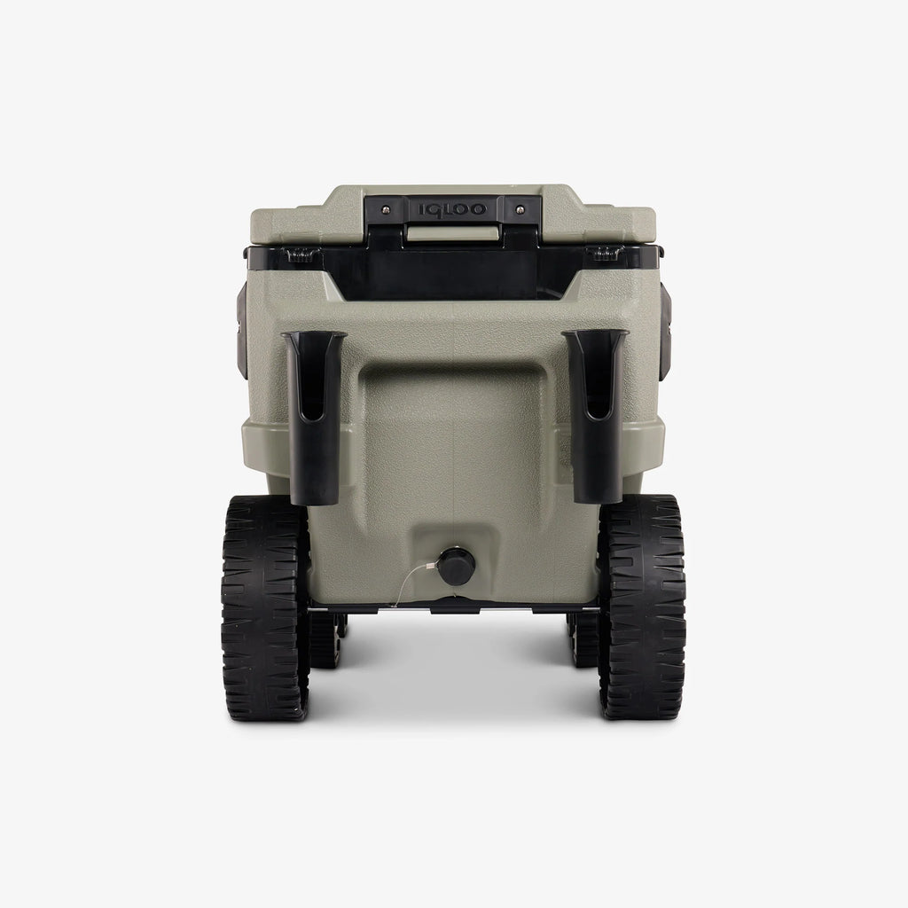 2026 2025 Glacière Trailmate® Journey 70 Qt – Grand Modèle Tout-Terrain avec Roues Lisses, Poignée Télescopique et Isolation THERMECOOL™