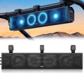 2026 25-Zoll-UTV-Soundbar, ATV-SoundBar Bluetooth mit RGB-Beleuchtung, verstärkte Soundbar, wasserdichte Golfwagen-Soundbar, UTV-Lautsprecher kompatibel mit Polaris RZR Can-Am