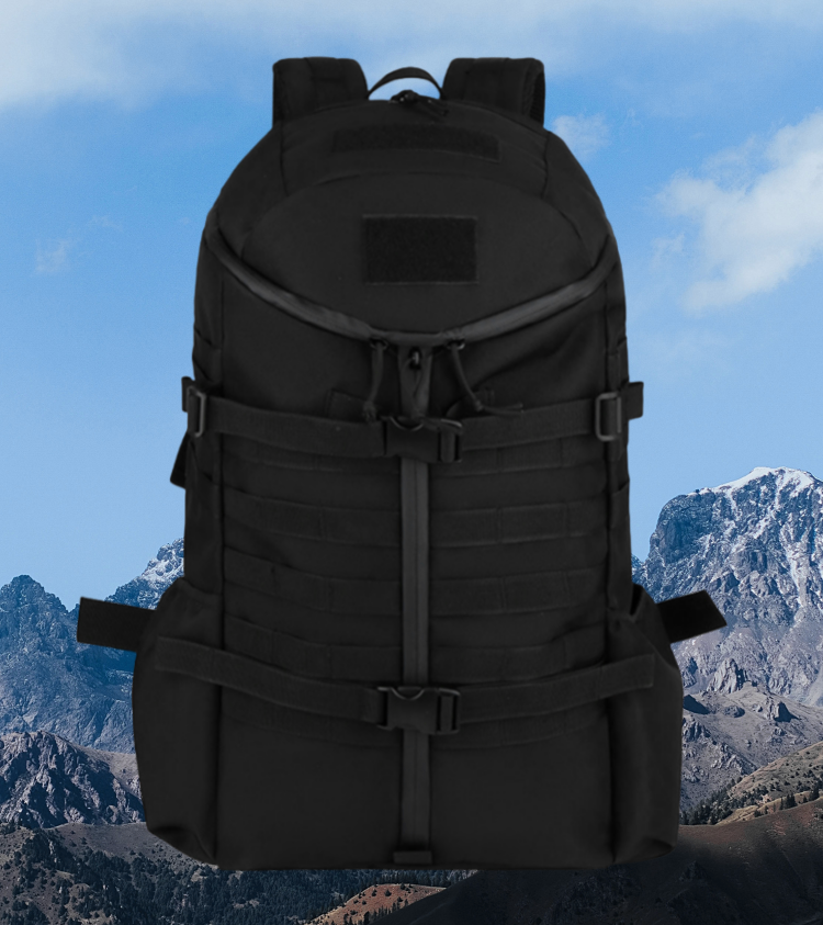 2026 Taktischer Outdoor-Rucksack – Schwarz