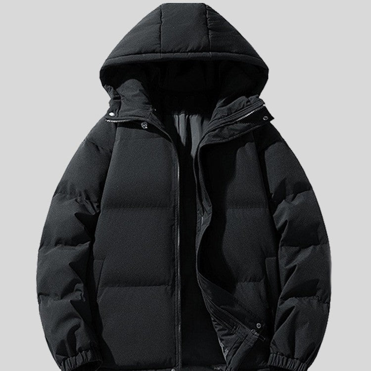 Veste à capuche en coton rembourré chaud hiver confort pour homme