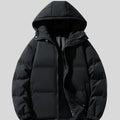 Veste à capuche en coton rembourré chaud hiver confort pour homme