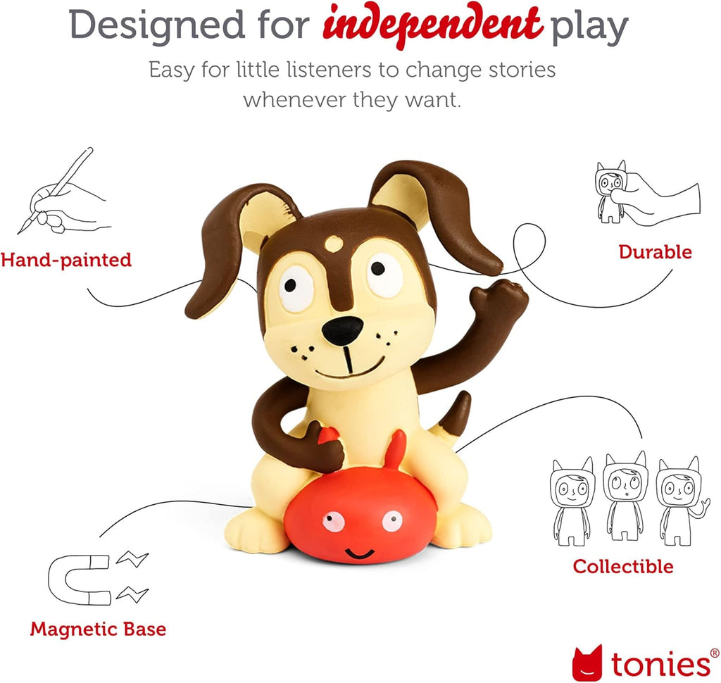 2026 2025 Toniebox Starter Set Audio avec Cendrillon, Belle, Vaiana, Raiponce et Playtime Puppy - Écoutez, Apprenez et Jouez avec une Petite Boîte Câline - Rose