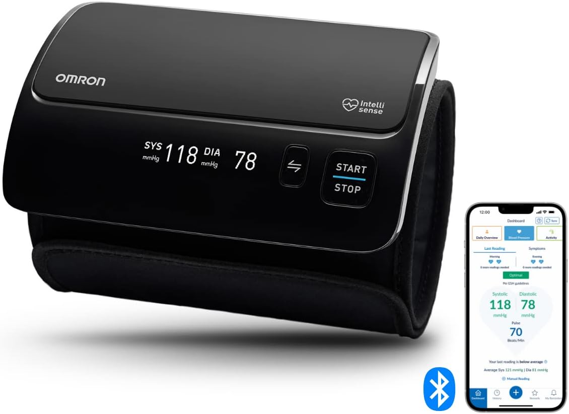 2026 2025 OMRON EVOLV – Tensiomètre Électronique Sans Fil avec Brassard Intelli Wrap & Bluetooth – Édition Limitée Haute Précision