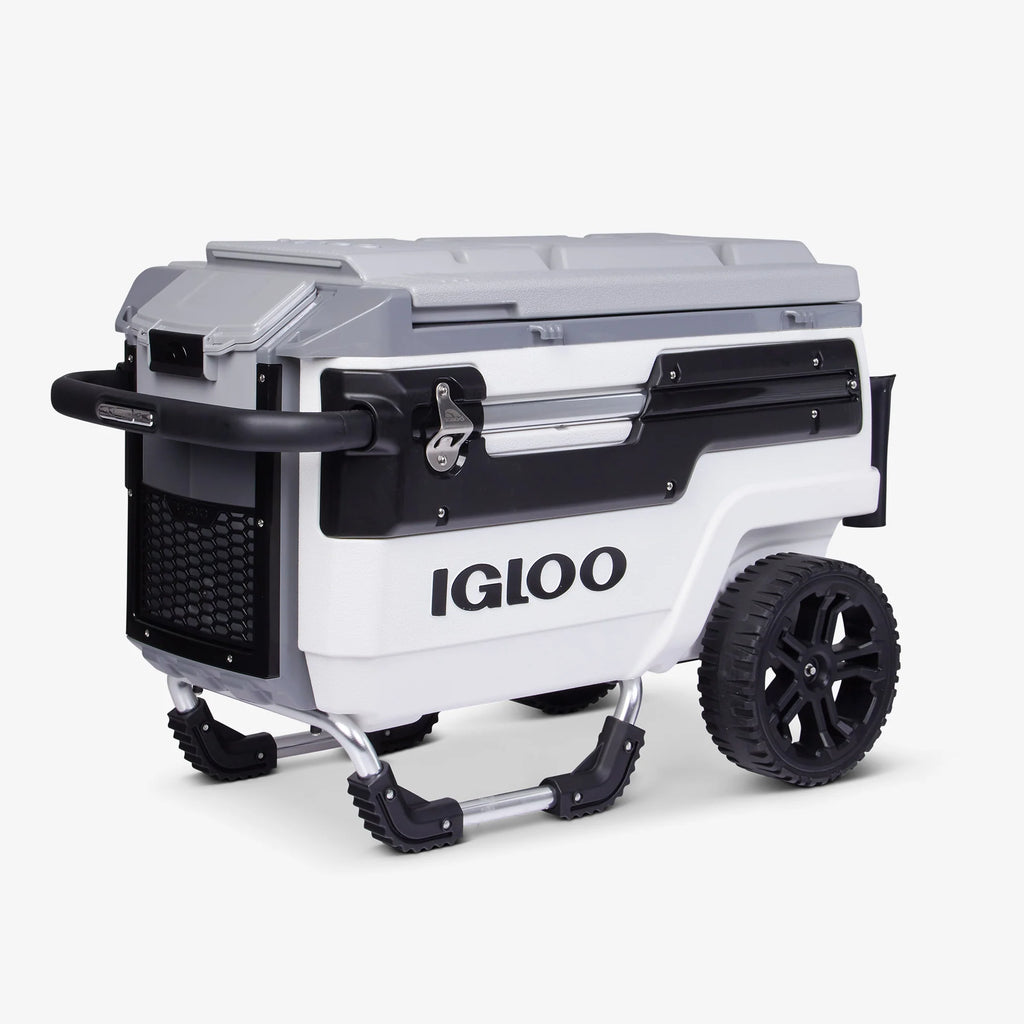 2026 2025 Glacière Trailmate® Journey 70 Qt – Grand Modèle Tout-Terrain avec Roues Lisses, Poignée Télescopique et Isolation THERMECOOL™