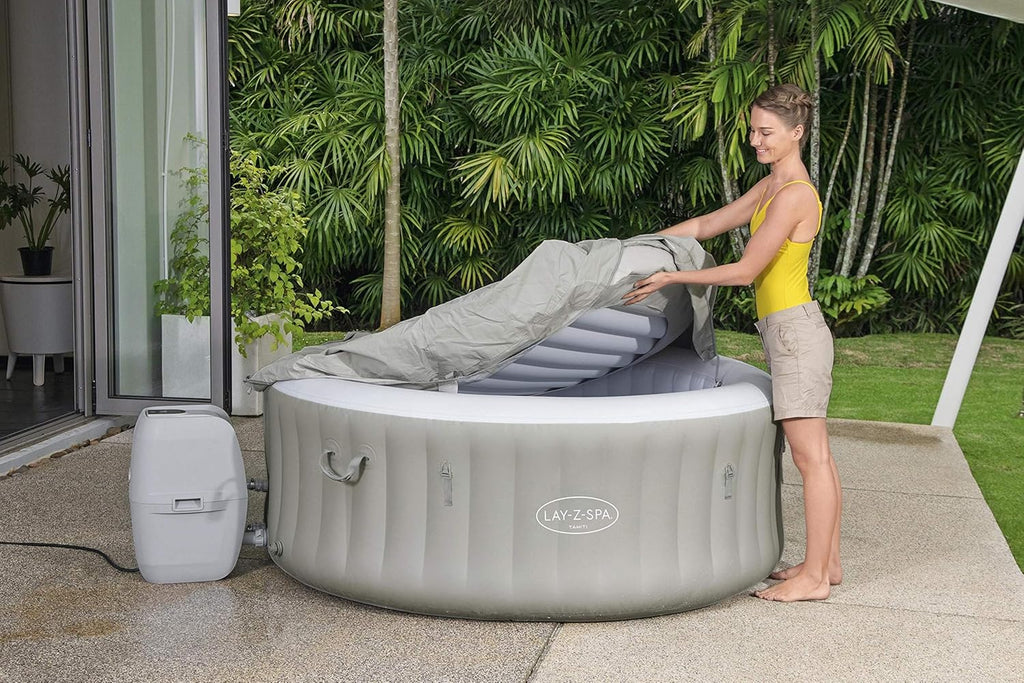2026 Spa gonflable rond BESTWAY Lay-Z-Spa® Miami Airjet™ 2 - 4 personnes