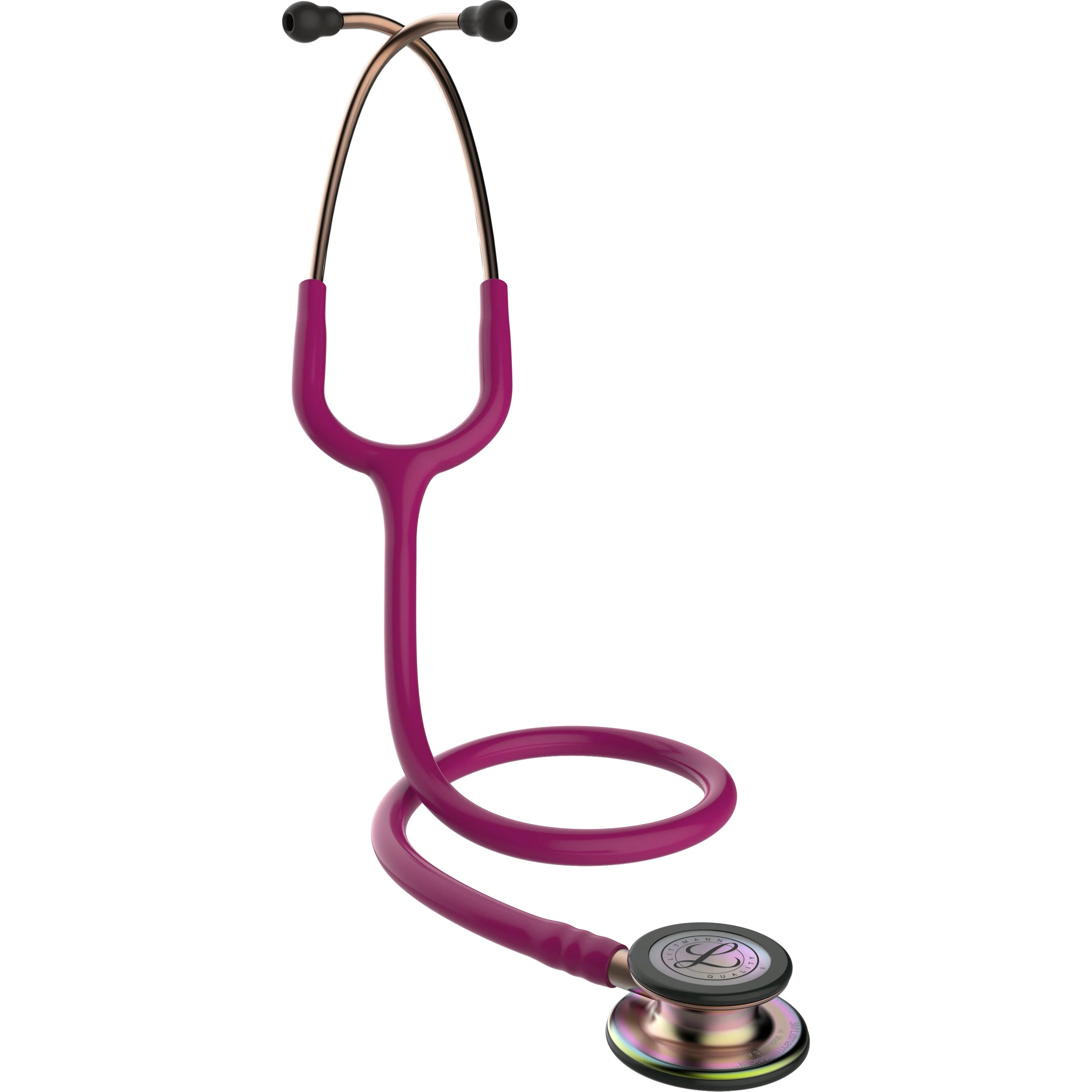 2026 2025 Stéthoscope Littmann Classic III Surveillance : Raspberry Rainbow 5806