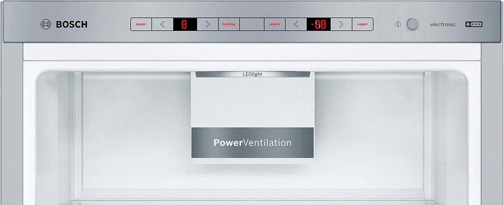 2026 KGE398IBP - Série 6, Réfrigérateur combiné pose-libre, 201 x 60 cm, Inox anti trace de doigts