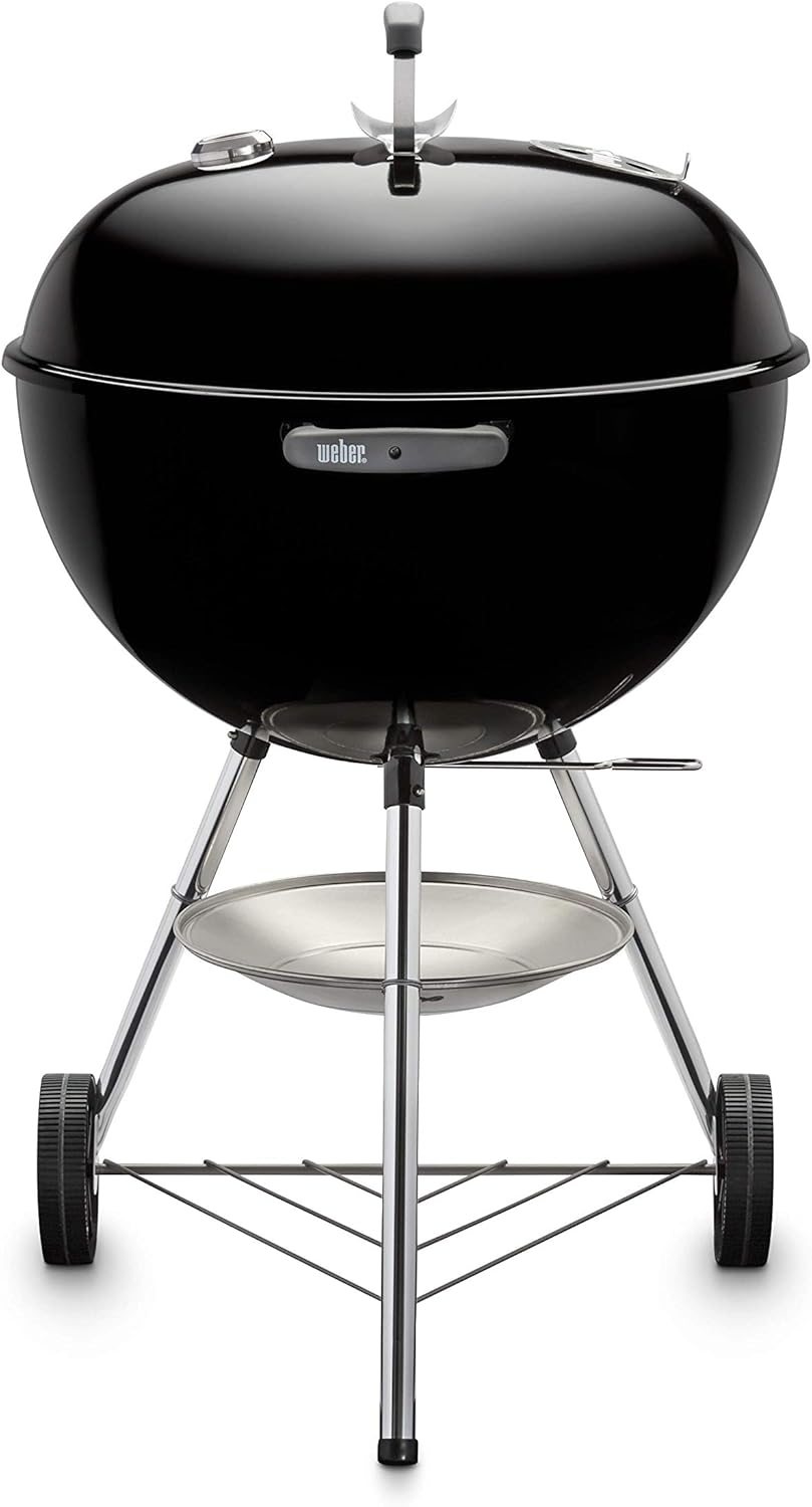2026 2025 Weber Classic Kettle 57 cm – Barbecue à Charbon, Grille Acier Triple Couche, Édition Limitée