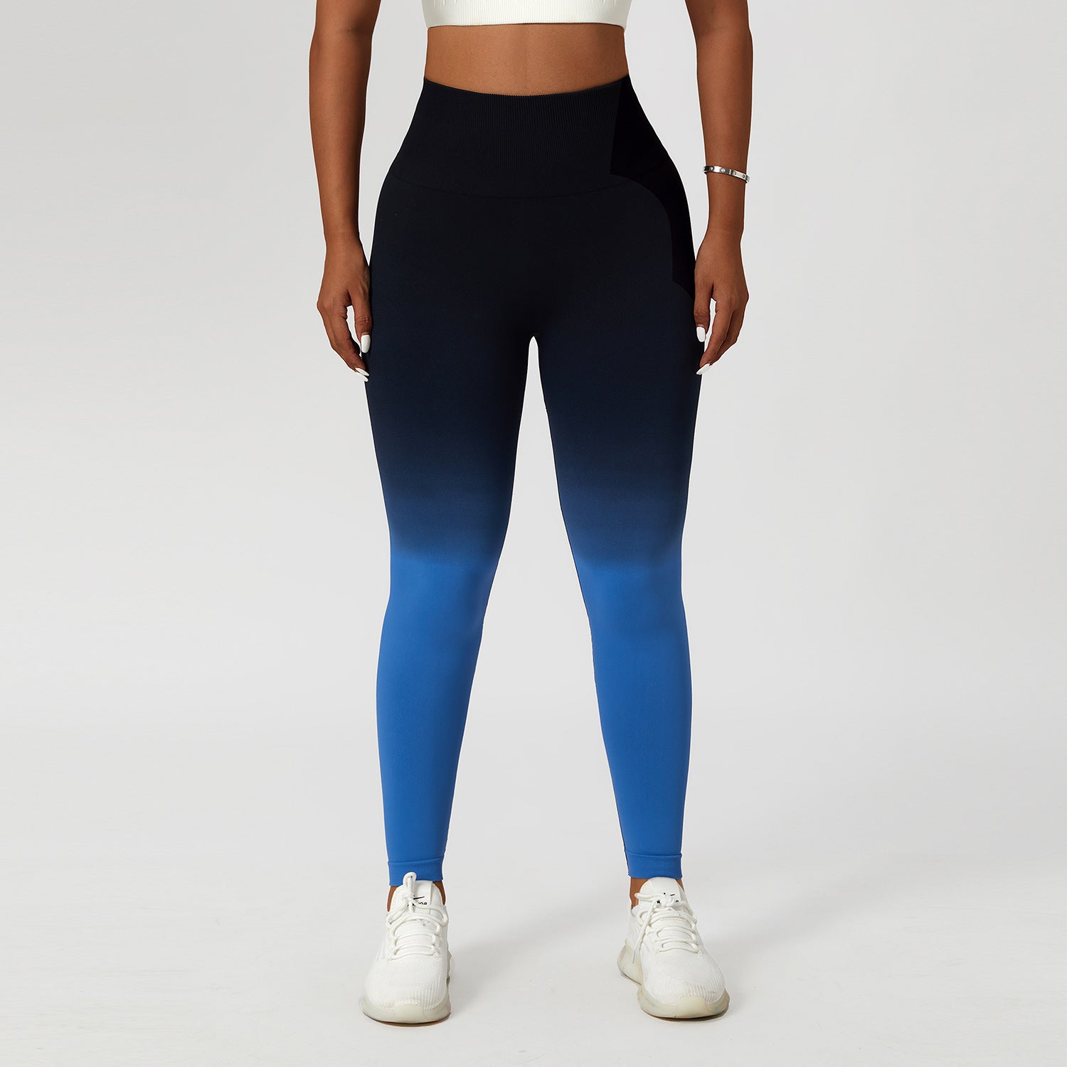 Women's Gradient High Waist Sports Leggings For Fitness Yoga Outdoor - LAKD London