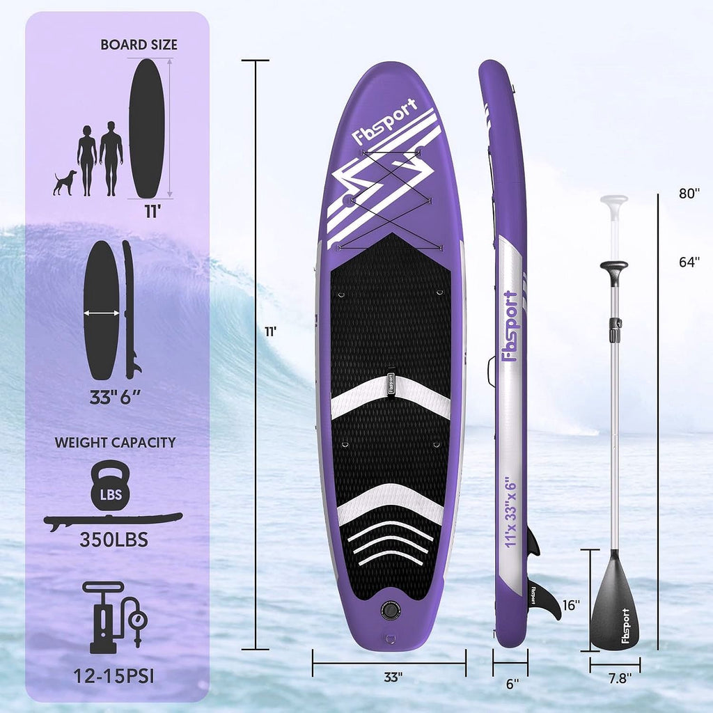 2026 Premium Stand Up Paddle Board, Yoga Board with Durable SUP Accessories & Carry Bag | Wide Stance, Surf Control, Non-Slip Deck, Leash, Paddle and Pump for Youth & Adult