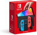 2026 2025 Nintendo Console Nintendo Switch (Modèle OLED) avec Manettes Joy-Con Bleu Néon/Rouge Néon