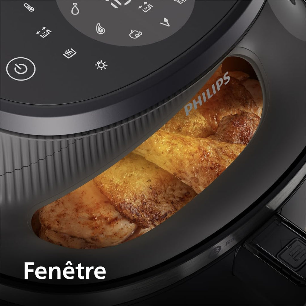 2026 2025 Friteuse à air Philips série 3000 7,2 L, fenêtre de cuisson, friteuse 16 en 1